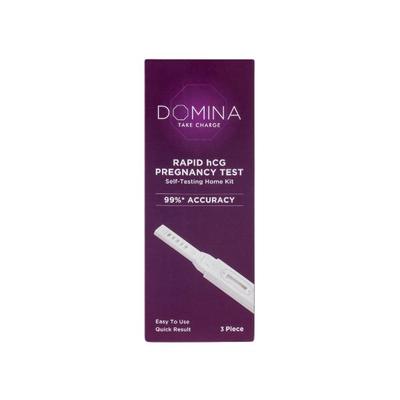 Domina Rapid hCG Pregnancy Test Kit 3's - Health Monitoring Devices