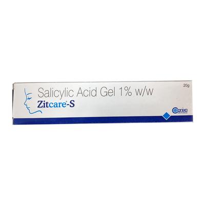 Zitcare S 1% Gel 20gm - Acne-Acn
