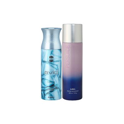 Ajmal Avid And Persuade Deodorants Pack of 2 200 ml - Deodorants/Roll-Ons