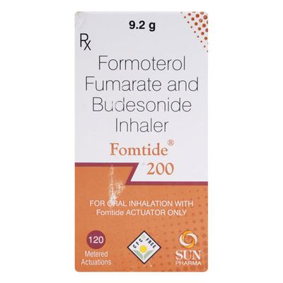 FOMTIDE 200 Inhaler 120md (N) - Asthma/COPD-Ast