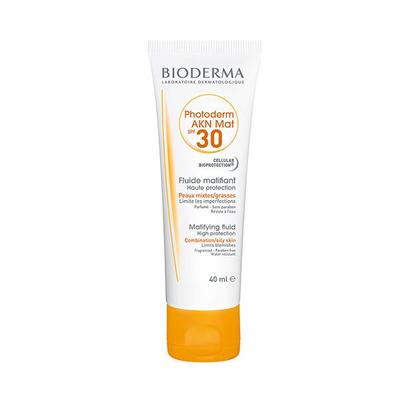 Bioderma Photoderm AKN Mat SPF 30 Matifying Fluid 40 ml - Face Sunscreen