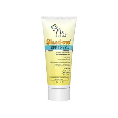 Fixderma Shadow SPF 30+Gel Pa+++ UVA&UVB 40 gm - Face Gels