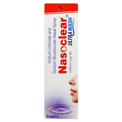 NASOCLEAR ULTRA WASH Nasal Spray 100ml - Nasal Congestion-Nas
