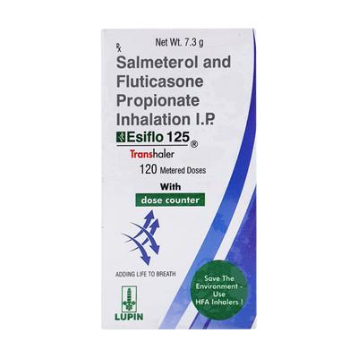 Esiflo 125 Transhaler 1's - Asthma/COPD-Ast