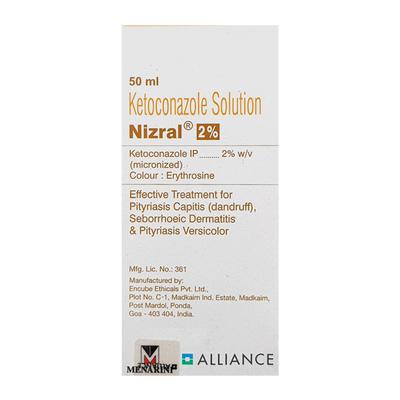 Nizral 2% Solution 50ml - Fungal Infections-Taa