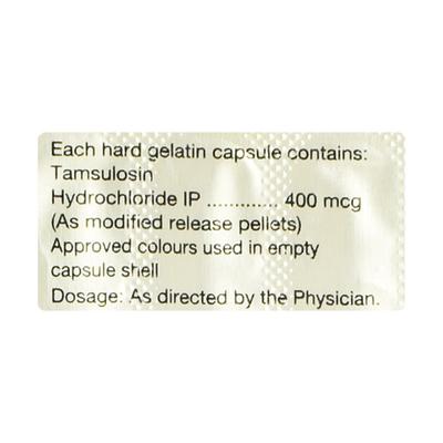 Urimax 0.4mg Capsule 20'S - Bladder And Prostate Disorders-Dru