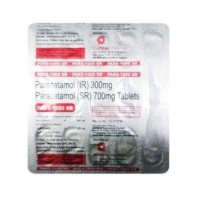 PARS 1000 SR Tablet 15's - Fever-Ana