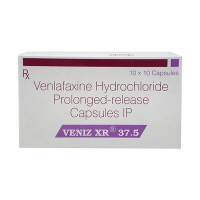Veniz XR 37.5mg Capsule 10'S - Depression-Ant