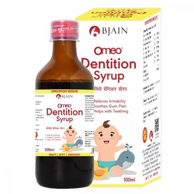 Bjain Omeo Dentition Syrup 100 ml - Speciality Medicine