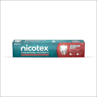 Nicotex Stain Removal Toothpaste 100 gm - Toothpaste