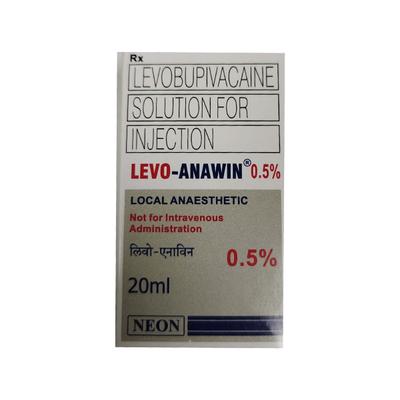 LEVO ANAWIN 0.5% Injection 20ml - Anaesthesia - Local-Ana