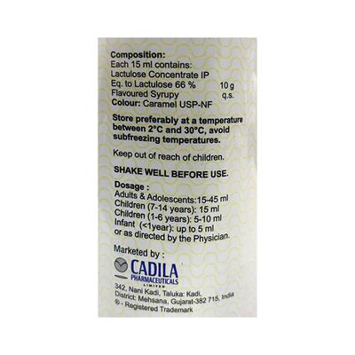 CADILOSE DELICIOUS LEMON FLAVOUR SUGAR FREE Solution 450ml - Constipation-Lax