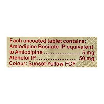 Amlopres AT 50mg Tablet 15'S - Hypertension-Cal