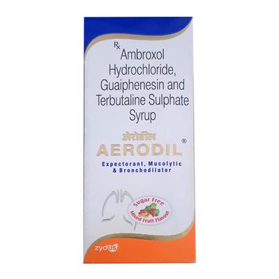AERODIL SUGAR FREE MIXED FRUIT FLAVOUR Expectorant 100ml - Cough And Cold-Cou