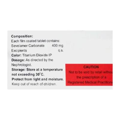 SEVLAREN 400 Tablet 15's - Poisoning/Overdose-Ant