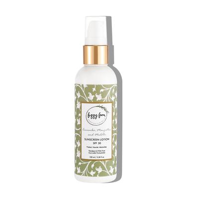 Fizzy Fern SPF 30 Sunscreen Lotion - Cucumber, Manjistha & Mulethi 100 ml - Lotions & Creams