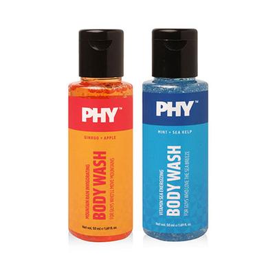 Phy Mini Cleanse Duo - Aqua + Earthy 100 ml - Shower Gels & Body Wash