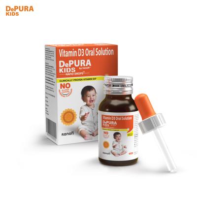 DePURA Kids 400 IU Nano Drops 15 ml - Multi-Vitamins