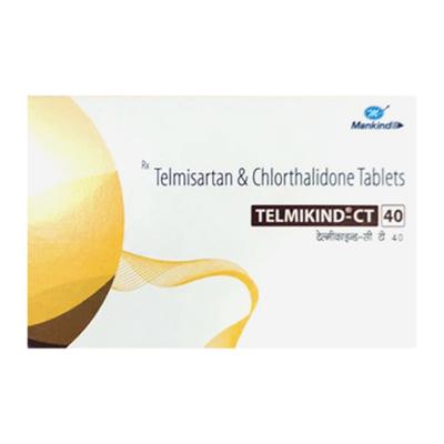 TELMIKIND CT 40 Tablet 15's - Hypertension-Ang