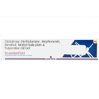 Systaflam Gel 50gm - Pain relief-Nsa