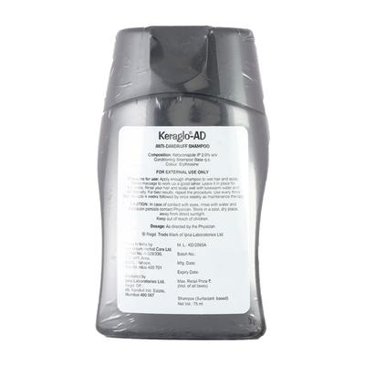 Keraglo AD Shampoo 75ml - Dandruff-TAA