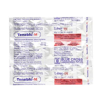 Teneblu M Tablet 15's - Diabetes-Ant