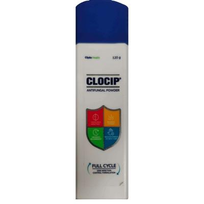 Clocip AntiFungal Dusting Powder 120 g - Itching/Rashes