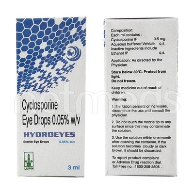 Hydroeyes 0.05% Eye Drops 3ml - Dry Eye-Oth