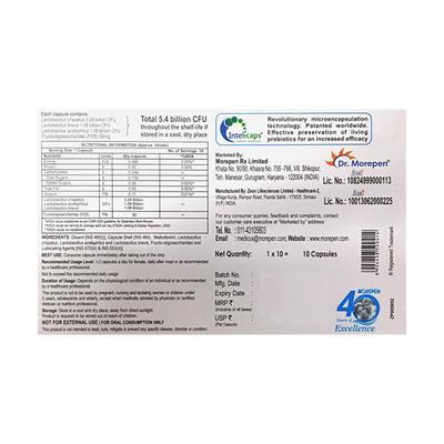 INTEBACT GYN 5.4billion cfu Capsule 10's - Diarrhoea-Ant