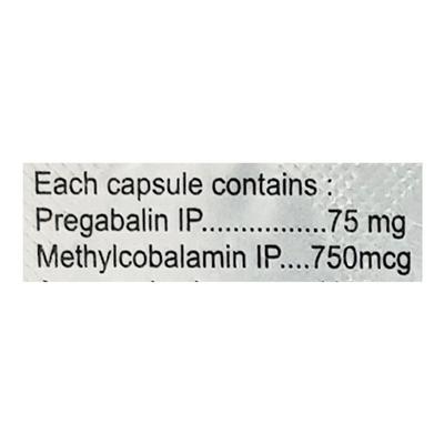 Neurica M 75mg Capsule 10'S - Neuropathic Pain-Dru