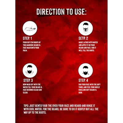 MANCODE 2 in 1 Beard & Face Wash 200 ml - Beard Wash