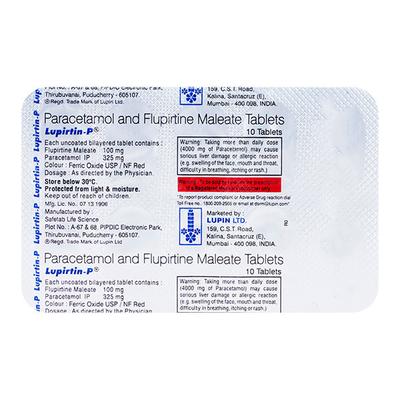 Lupirtin P Tablet 10'S - Fever-Ana