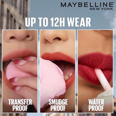 Maybelline New York Superstay Teddy Tint - Lip and Cheek Color, Skinny Dip 5 ml - Liquid Lipsticks