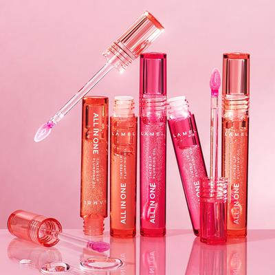 Lamel All In One Lip Tinted Plumping Oil 403 Watermelon 3 ml - Lipstick Primers & Plumpers