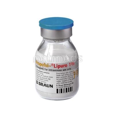 Propofol Lipuro 1% Injection 20ml - Anaesthesia General