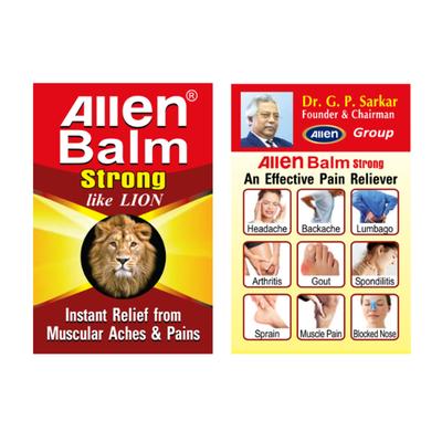Allen Balm - Strong 25 gm (Pack Of 2) 1's - Personal Care (Ayush)