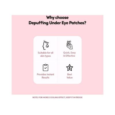 Prolixr Depuffing Under Eye Patches 5 Patches 5's - Eye Masks