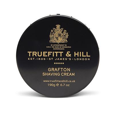 Truefitt and Hill Grafton Shave Cream Bowl Essential Shaving and Grooming Collection Best For Dry Skin 190 gm - Shaving Creams