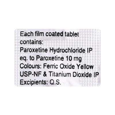 Pexep 10mg Tablet 10'S - Depression-Ant