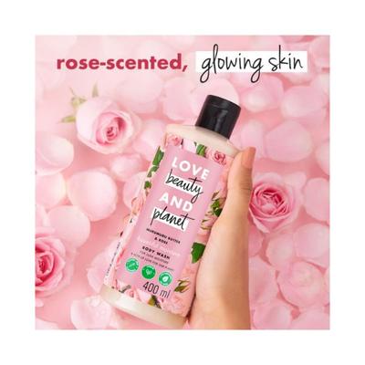 Love Beauty And Planet Natural Murumuru Butter and Rose Sulfate Free Body Wash 200 ml - Shower Gels & Body Wash