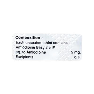 AMLEOD 5 Tablet 10's - Hypertension-Cal