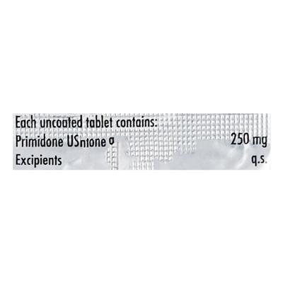 Mysoline 250mg Tablet 10'S - Epilepsy/Convulsion-Ant