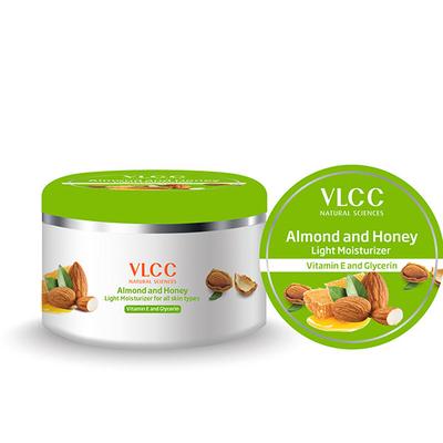 VLCC Almond And Honey Light Moisturizer Vitamin E & Glycerin For All Skin Types 200gm - Face Creams