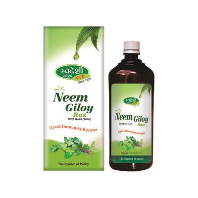 Swadeshi Neem Giloy Ras Liquid 500 ml - Giloy