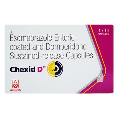 CHEXID D 30/40mg Capsule 10's - Ulcer/Reflux/Flatulence-Aaa