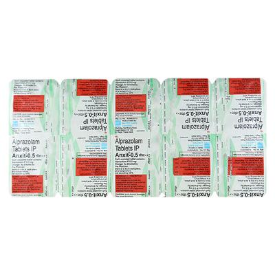Anxit 0.5mg Tablet 15'S - Anxiety-Anx