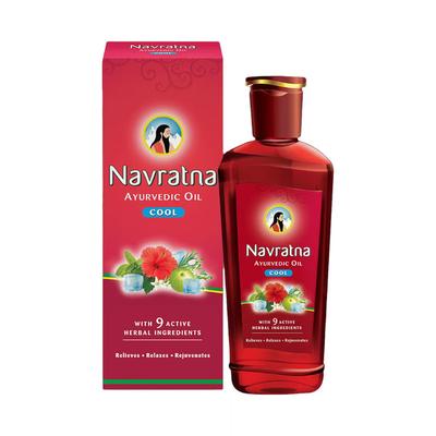 Navratna Ayurvedic Cool Oil 45 ml - Hair Oils