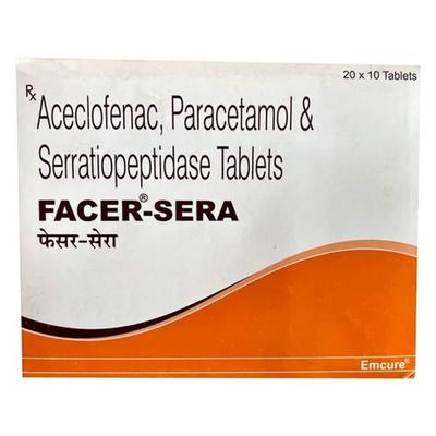 Facer Sera Tablet 10'S - Pain relief-Nsa