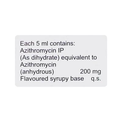 Zithrox 200mg Suspension 15ml - Bacterial Infections-Mac