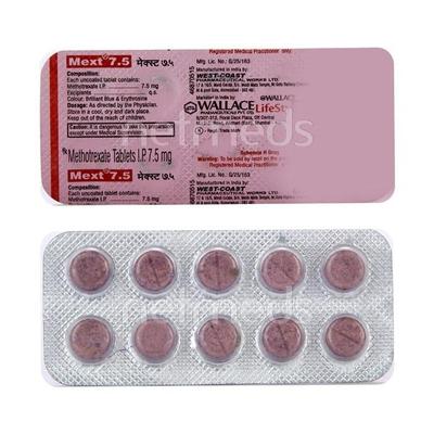 Mext 7.5mg Tablet 10'S - Cancer Oncology-Cyt